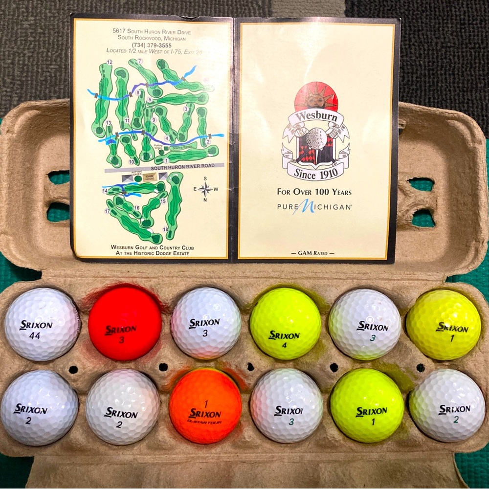 Srixon golf balls (one dozen) 🏌️‍♂️